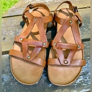 Brown Leather Sandals
